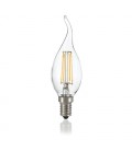 LAMPADINA CLASSIC E14 4W COLPO VENTO TRASP 3000K