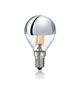 LAMPADINA CLASSIC E14 4W SFERA CROMO