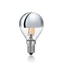 LAMPADINA CLASSIC E14 4W SFERA CROMO