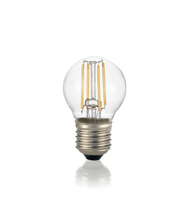 LAMPADINA CLASSIC E27 4W SFERA TRASPARENTE 3000K