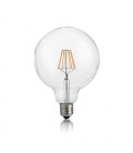 LAMPADINA CLASSIC E27 8W GLOBO D125 TRASP 4000K