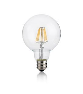 LAMPADINA CLASSIC E27 8W GLOBO D95 TRASP 4000K