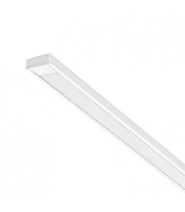 PROFILO STRIP LED A VISTA ALLUMINIO